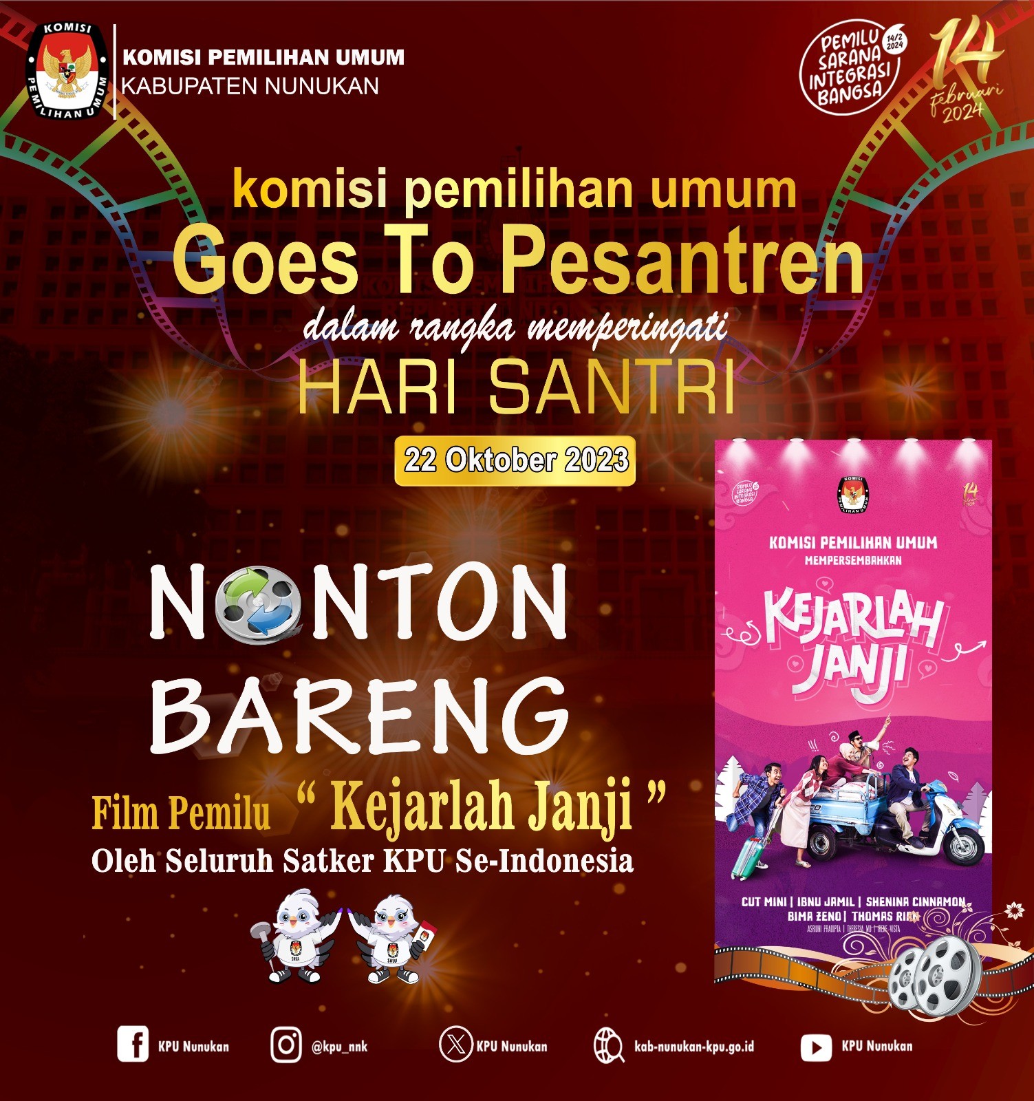 KEJARLAH JANJI